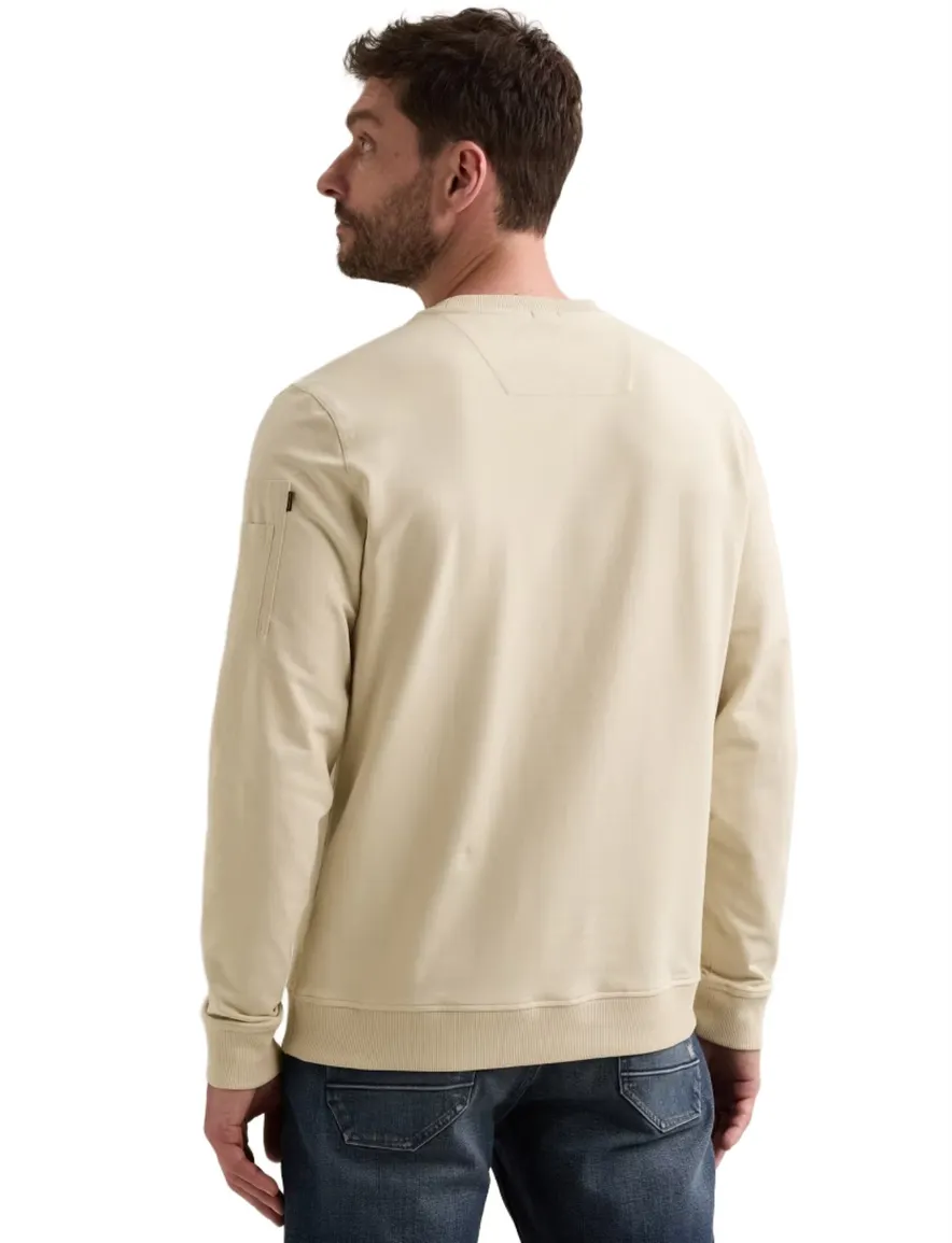 Trui PME Legend creme PLS2608499-Bone White