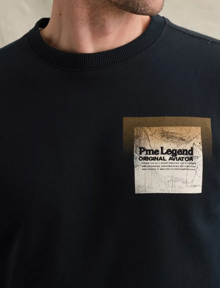 Trui PME Legend donkerblauw PSW2608443-Salute