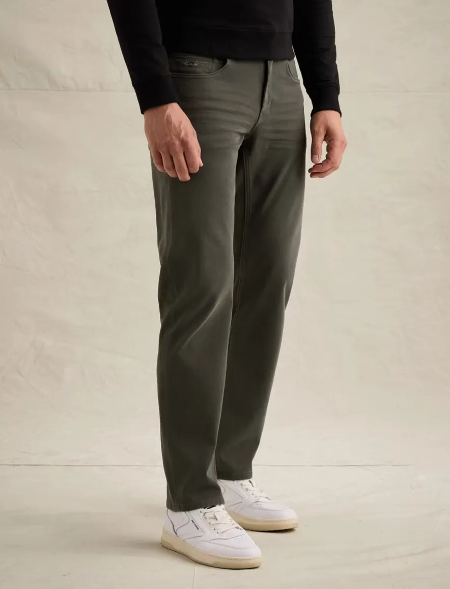 PME Legend 5-pocket broek donkergroen