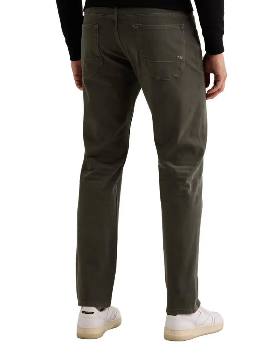 PME Legend 5-pocket broek donkergroen