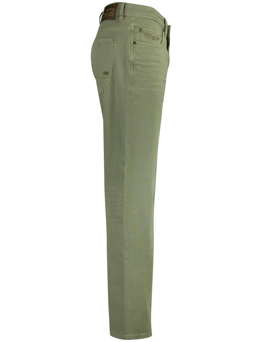 PME Legend 5-pocket spijkerbroek groen