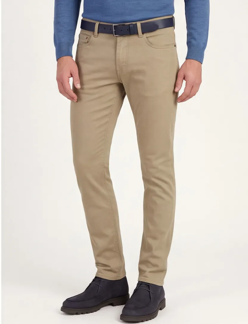 Broek Pierre Cardin Lyon bruin