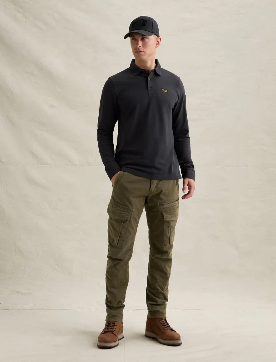 Poloshirt PME Legend donkerblauw PPS2608899-Salute