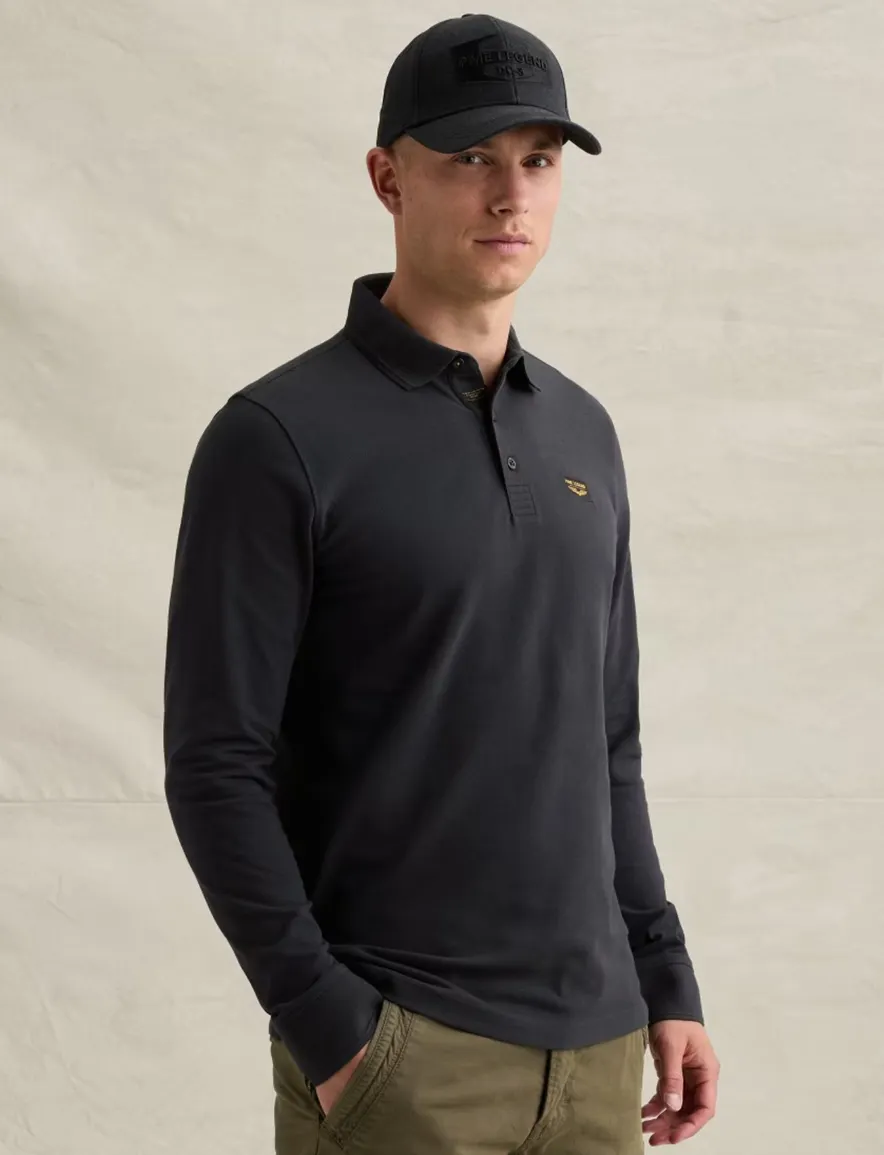 Poloshirt PME Legend donkerblauw PPS2608899-Salute