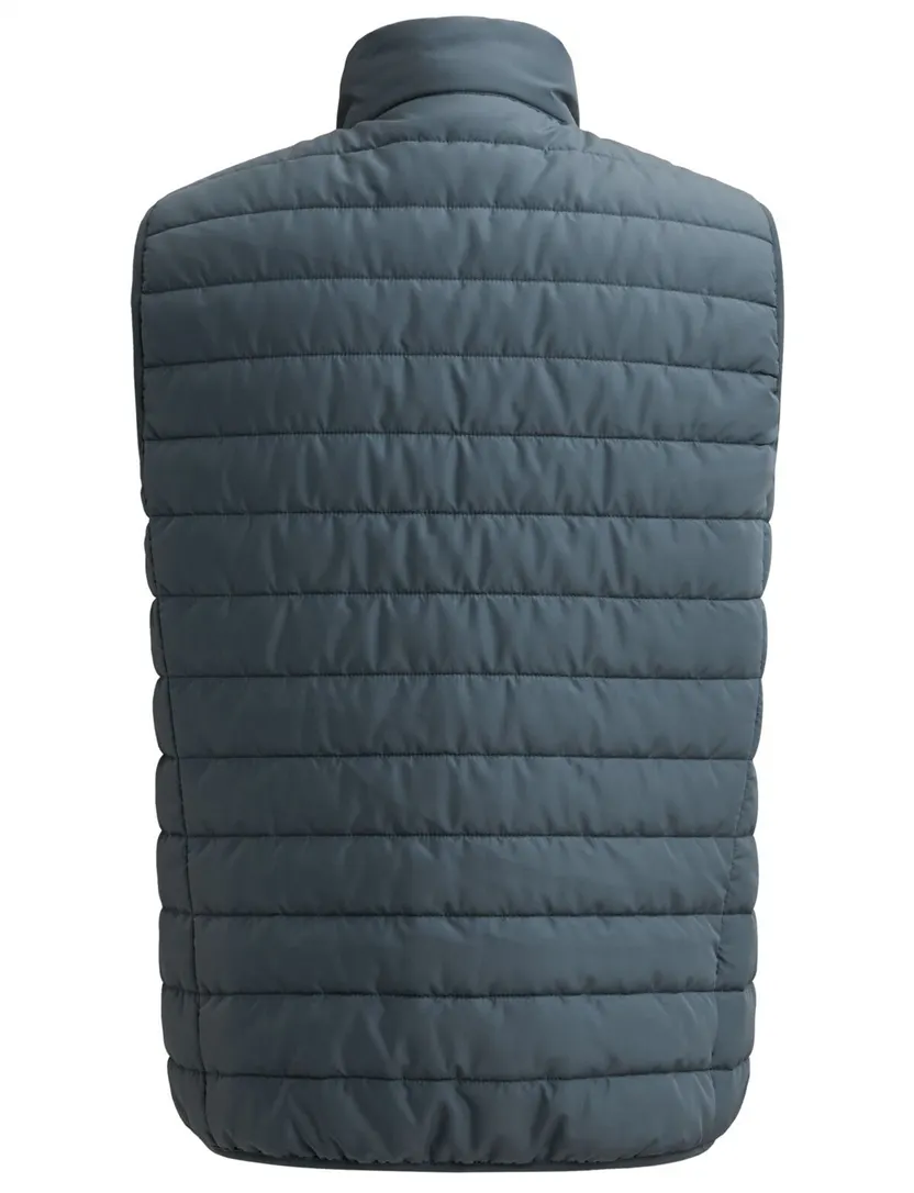 Bodywarmer Vanguard blauw hoge hals