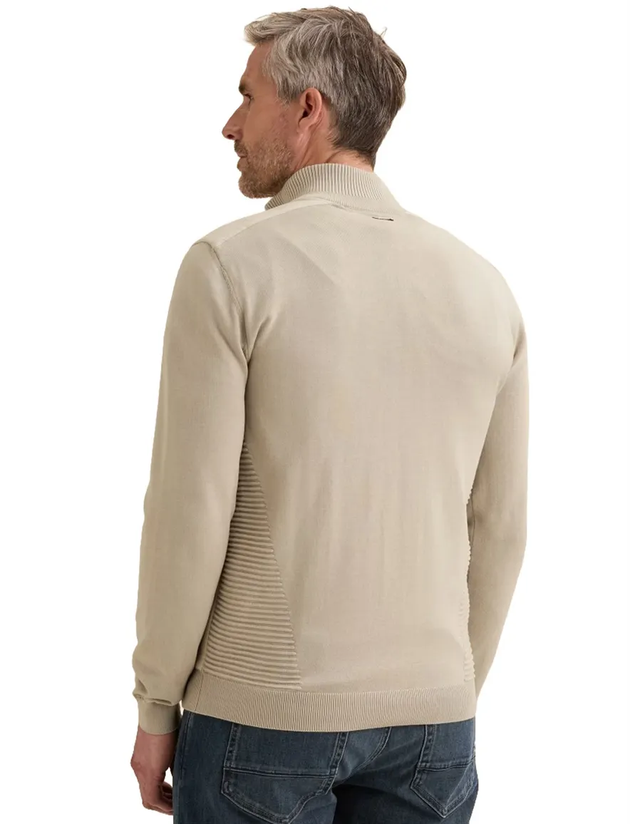 Vanguard outdoor vest beige met hoge hals