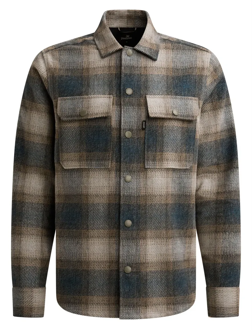 Overshirt Vanguard bruin VSI2608212-China Blue