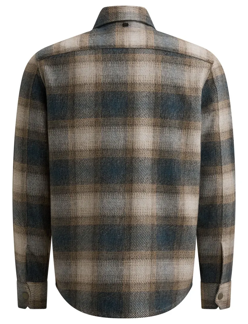 Overshirt Vanguard Check Aster Mouline bruin