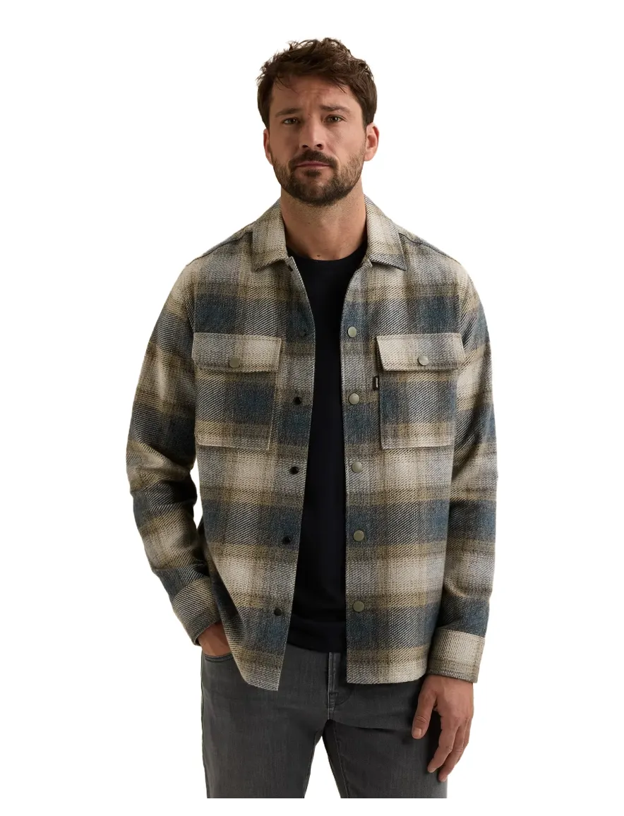 Overshirt Vanguard bruin VSI2608212-China Blue