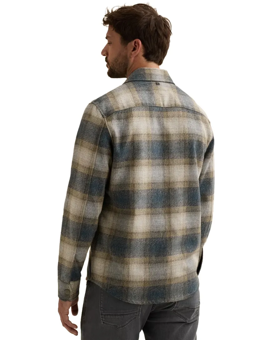 Overshirt Vanguard Check Aster Mouline bruin
