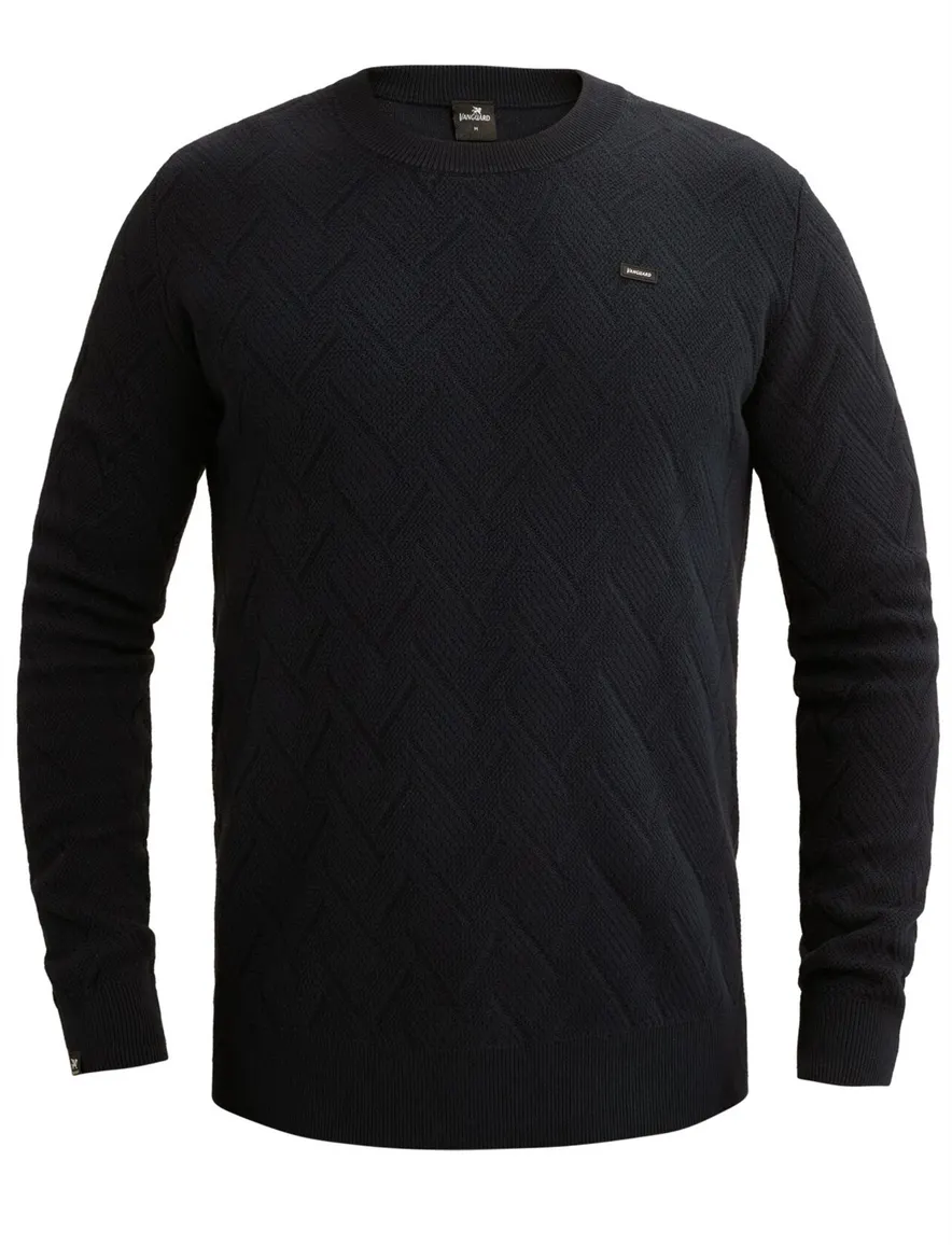 Trui Vanguard donkerblauw VKW2608300-Sky Captain