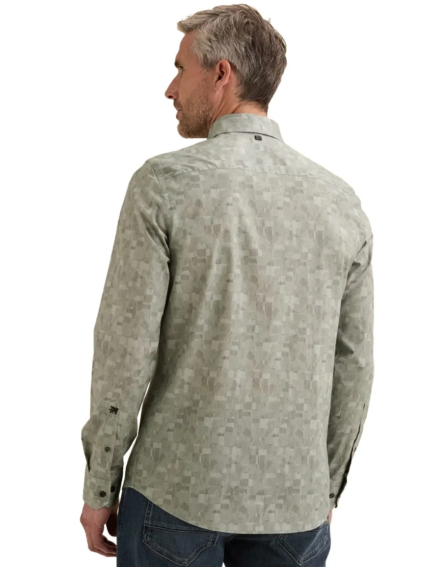 Overhemd Vanguard groen VSI2608205-Forest Fog