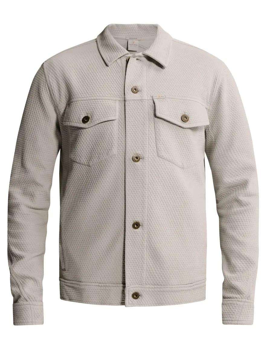Overshirt Cast Iron grijs CSW2608435-Harbor Mist