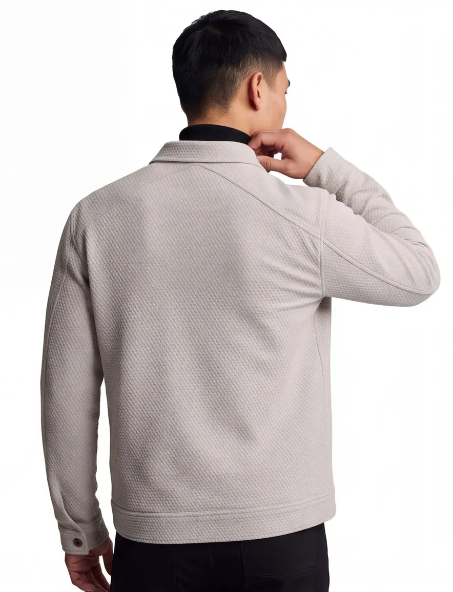 Overshirt Cast Iron grijs CSW2608435-Harbor Mist