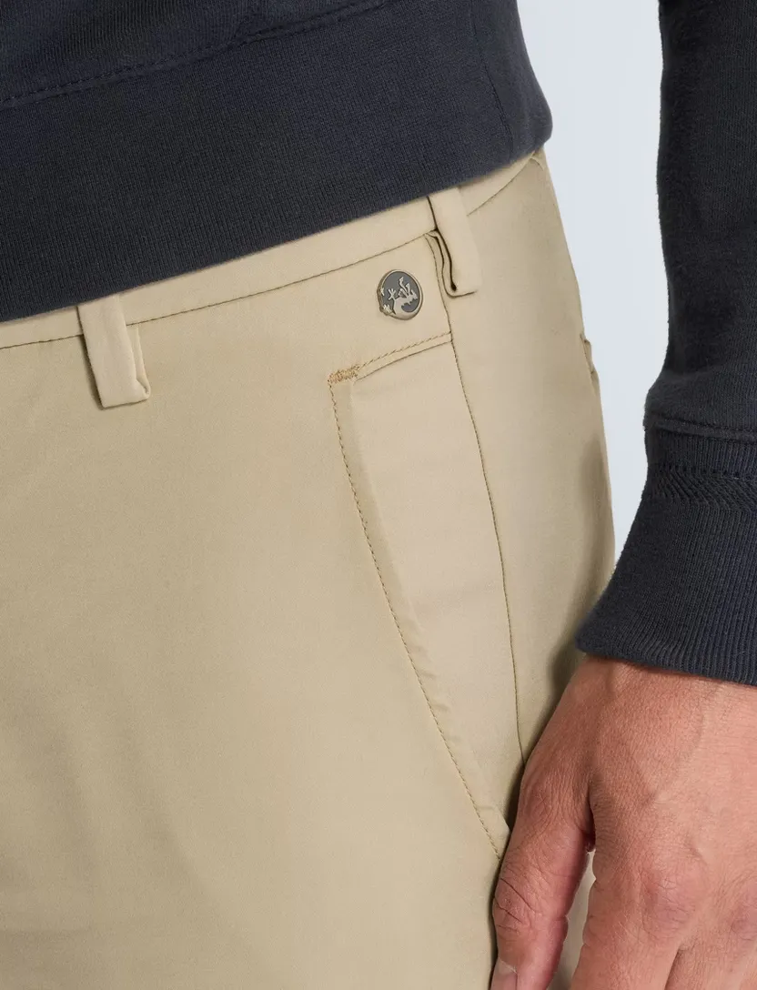 Chino Cast Iron Cylas beige normale fit