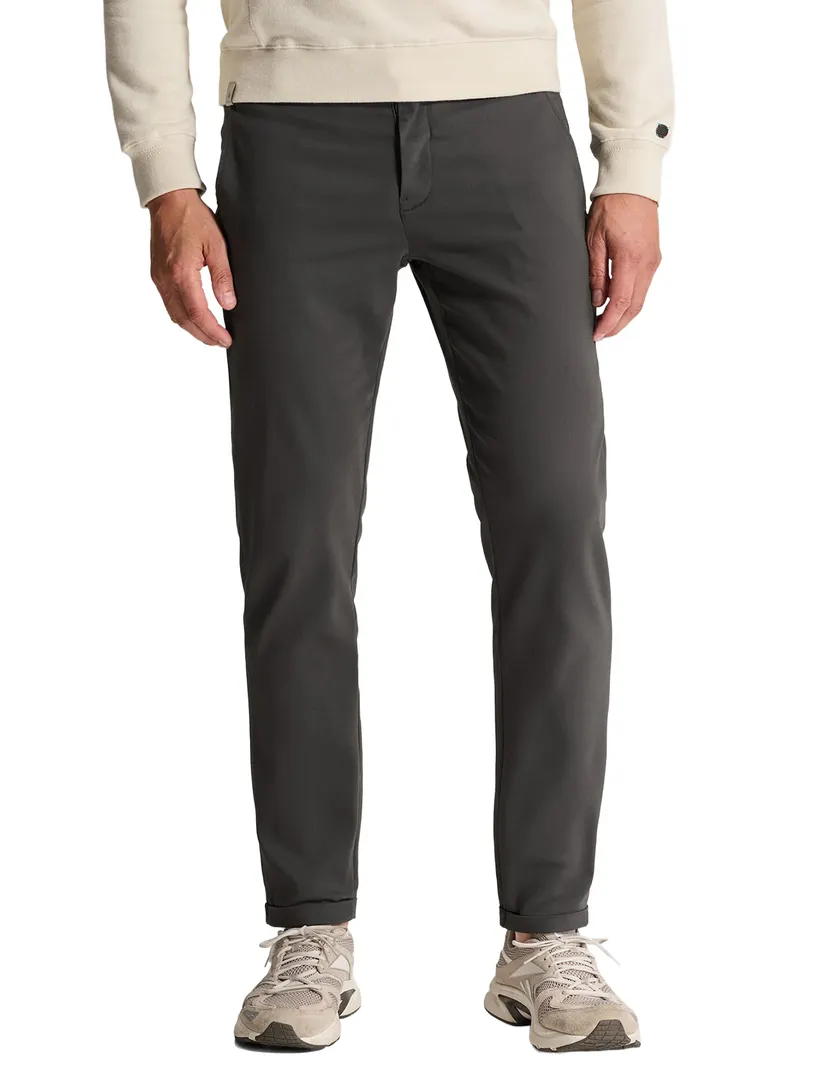 Chino Cast Iron Cylas antraciet normale fit