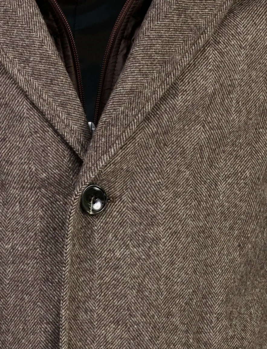 Jas Portofino bruin