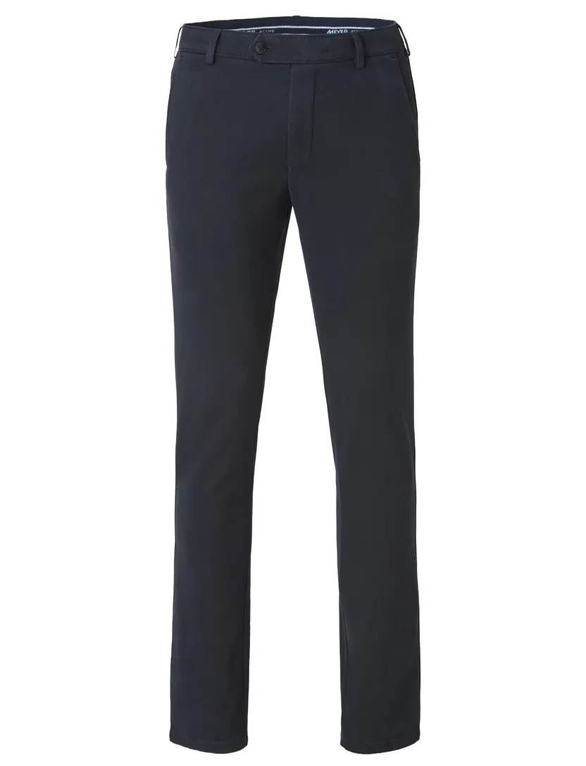 Broek Meyer Bonn donkerblauw chino