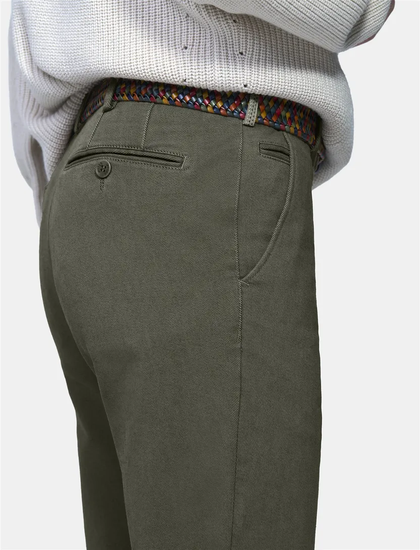 Meyer Bonn groene chino