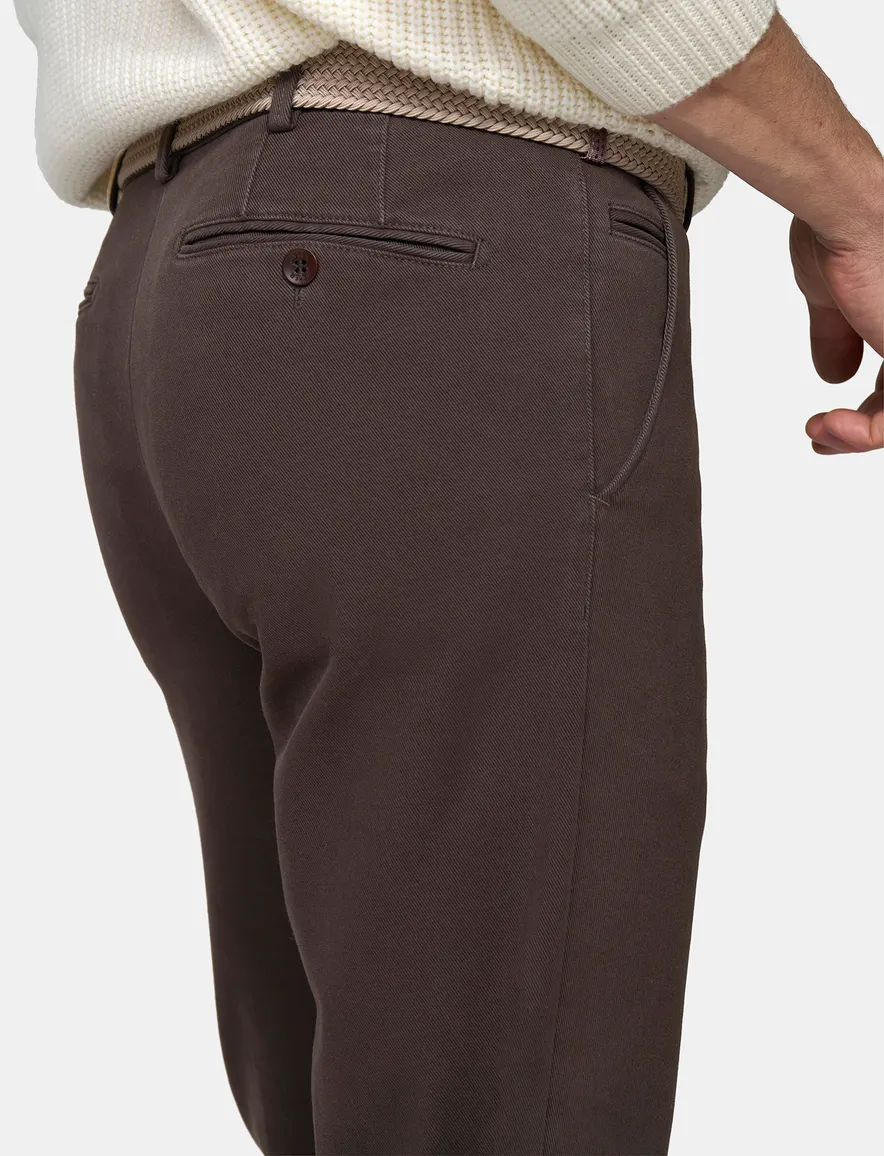 Broek Meyer bruin BONN 2-3615-37