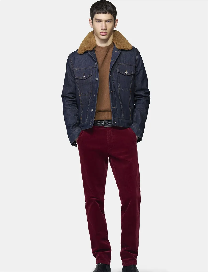 Broek Meyer rood BONN 2-3708-55