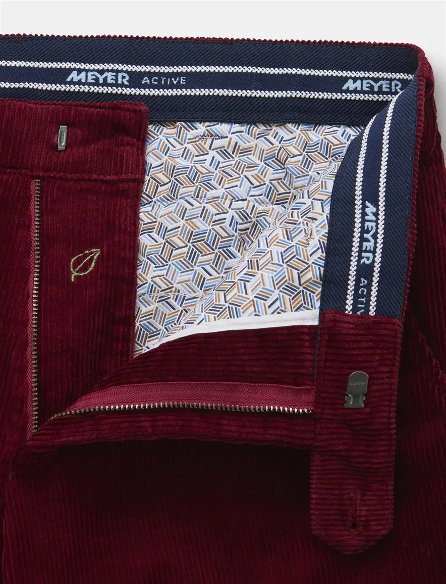 Broek Meyer rood BONN 2-3708-55