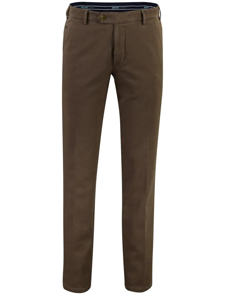 Broek Meyer bruin BONN 2-3615-34