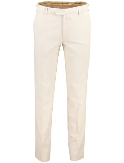 Meyer Meyer flatfront broek camel stretch