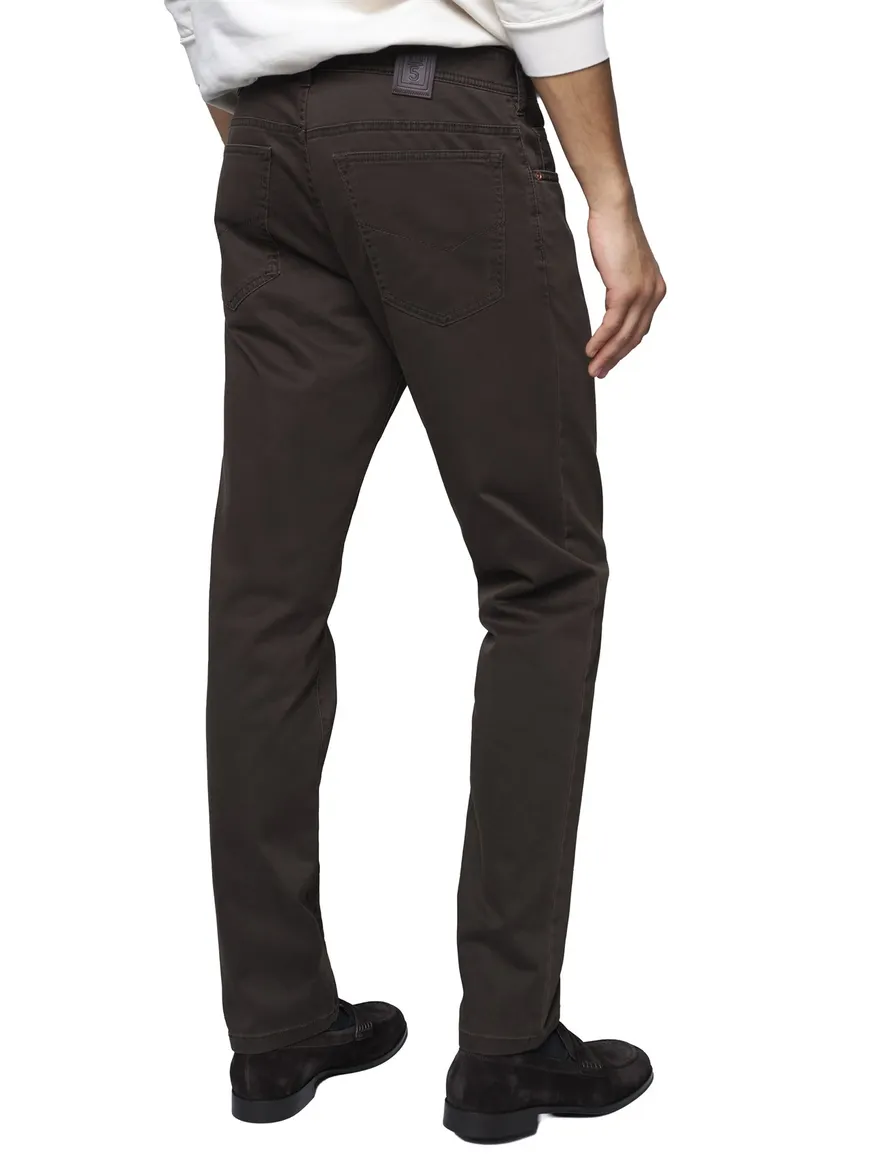 Broek Meyer bruin FIVE 9-6106-39