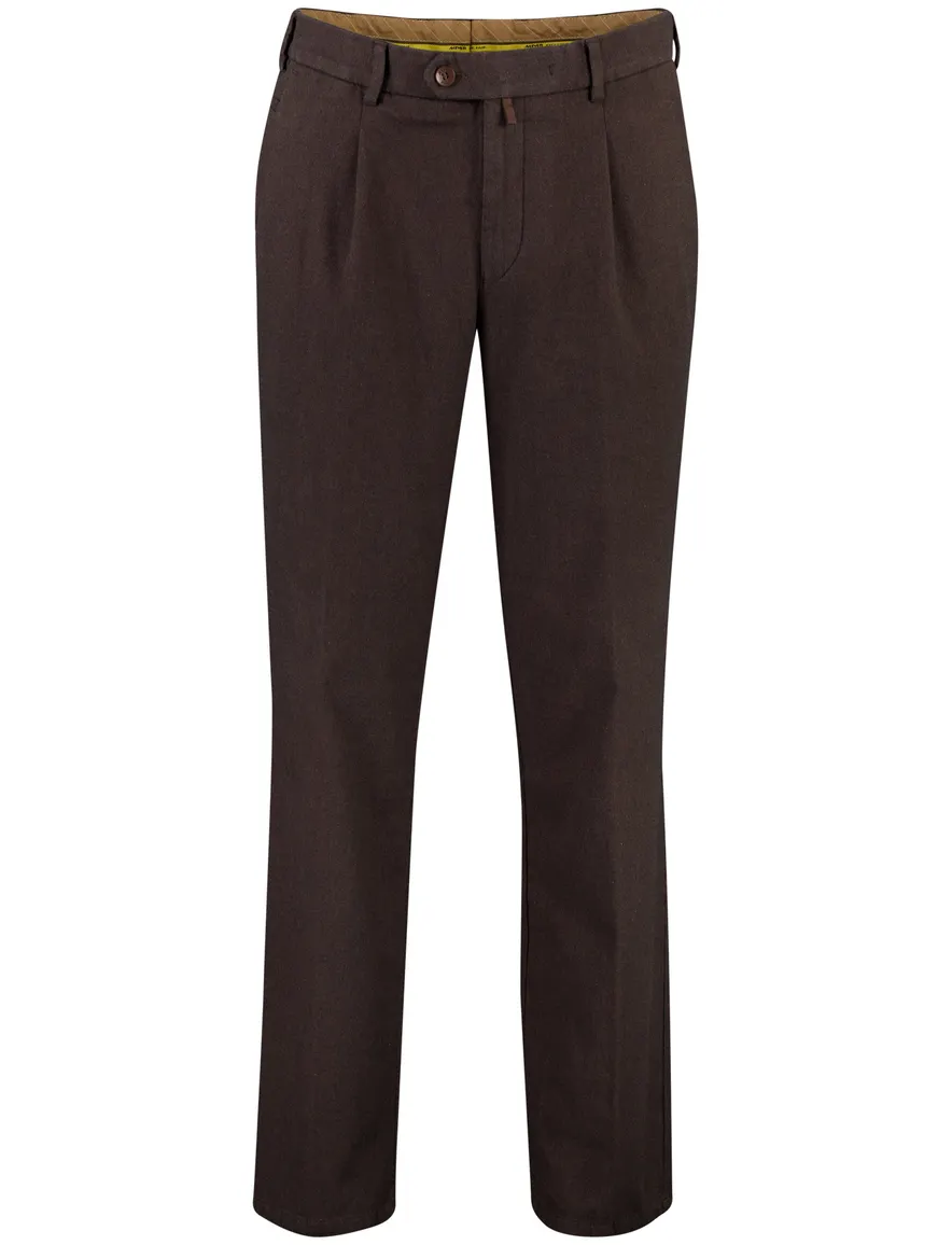 Broek Meyer bruin MILANO 2-8622-38