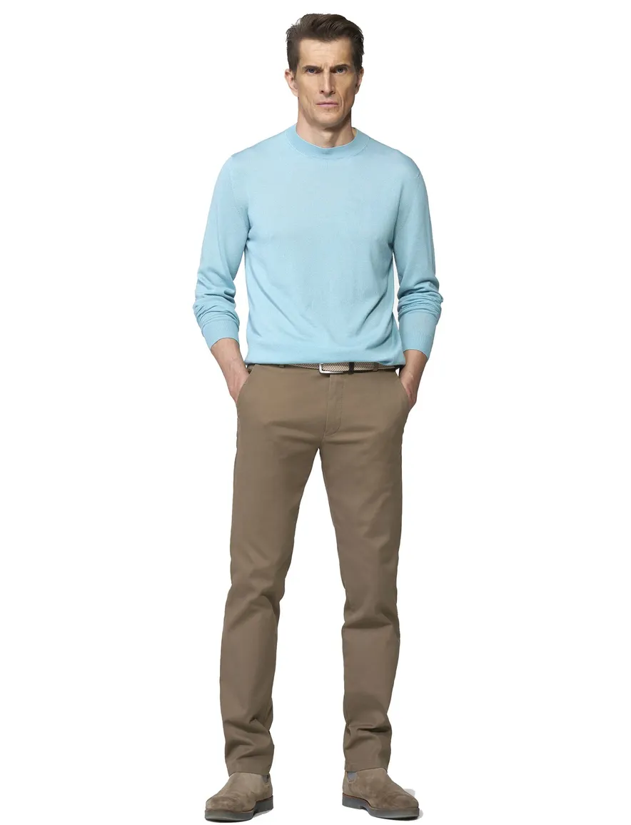 Broek Meyer bruin BONN 2-5627-34
