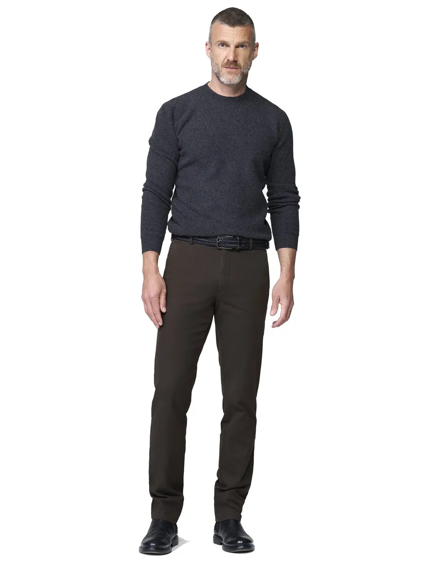 Broek Meyer bruin BONN 2-5627-39