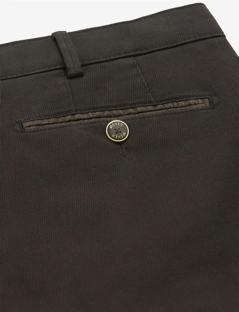 Meyer Bonn broek bruin normale fit
