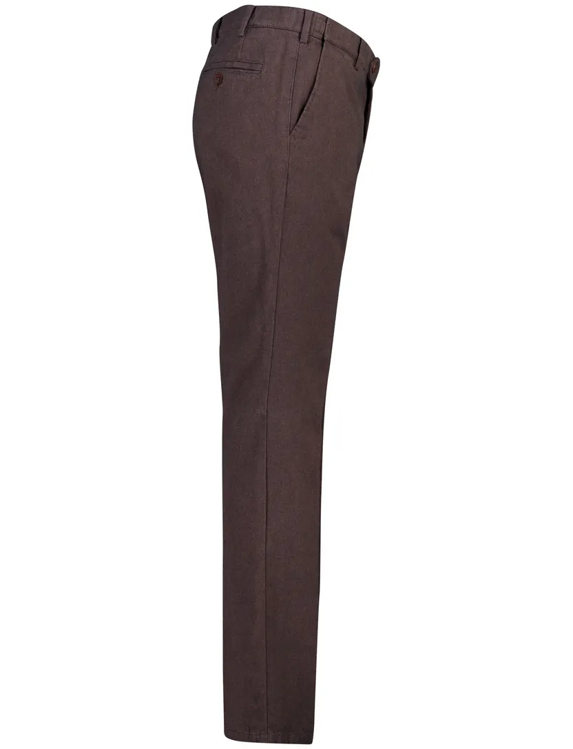 Broek Meyer bruin normale fit