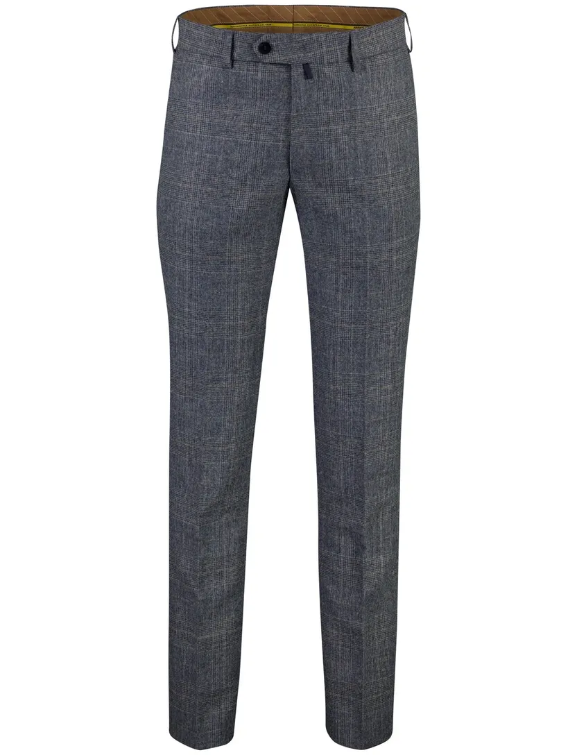 Broek Meyer Bonn donkerblauw wol