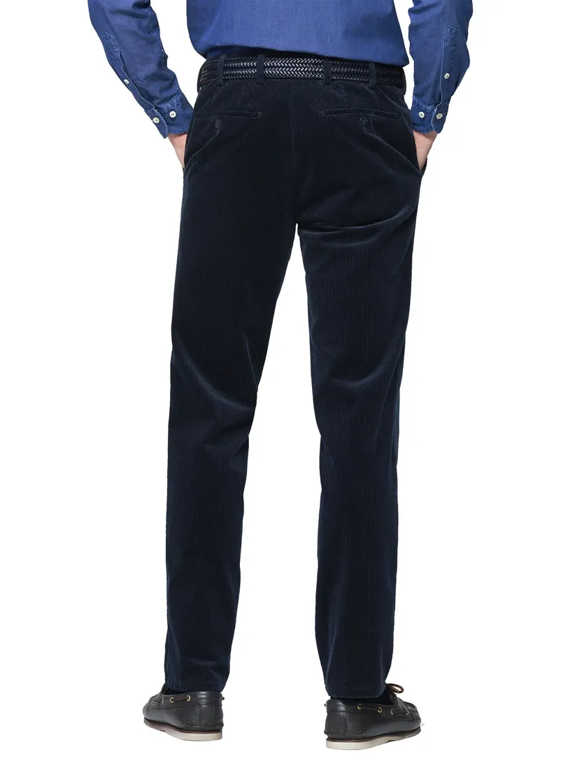 Meyer Roma donkerblauw flatfront model