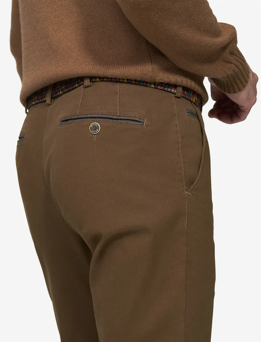 Broek Meyer bruin BONN 2-5627-45