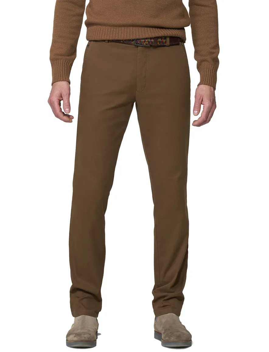 Broek Meyer bruin BONN 2-5627-45
