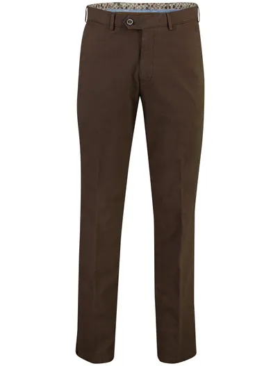 Meyer Meyer Roma broek bruin met stretch