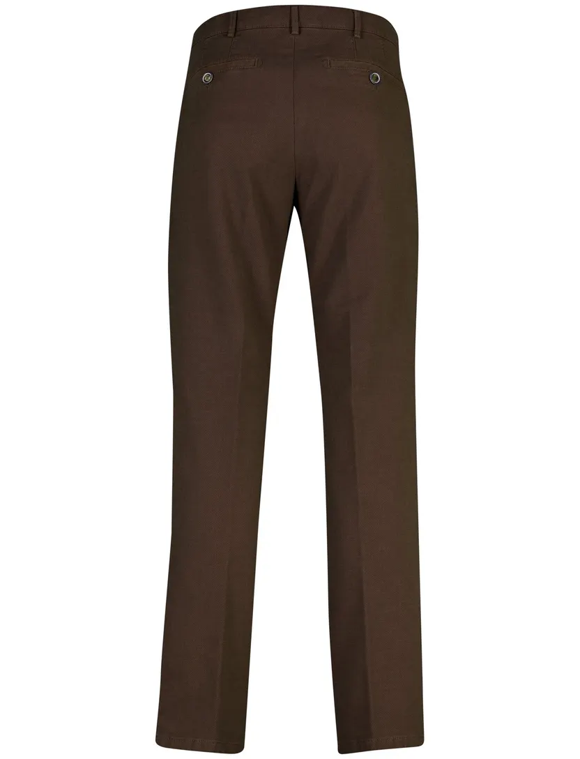 Broek Meyer Roma bruin stretch