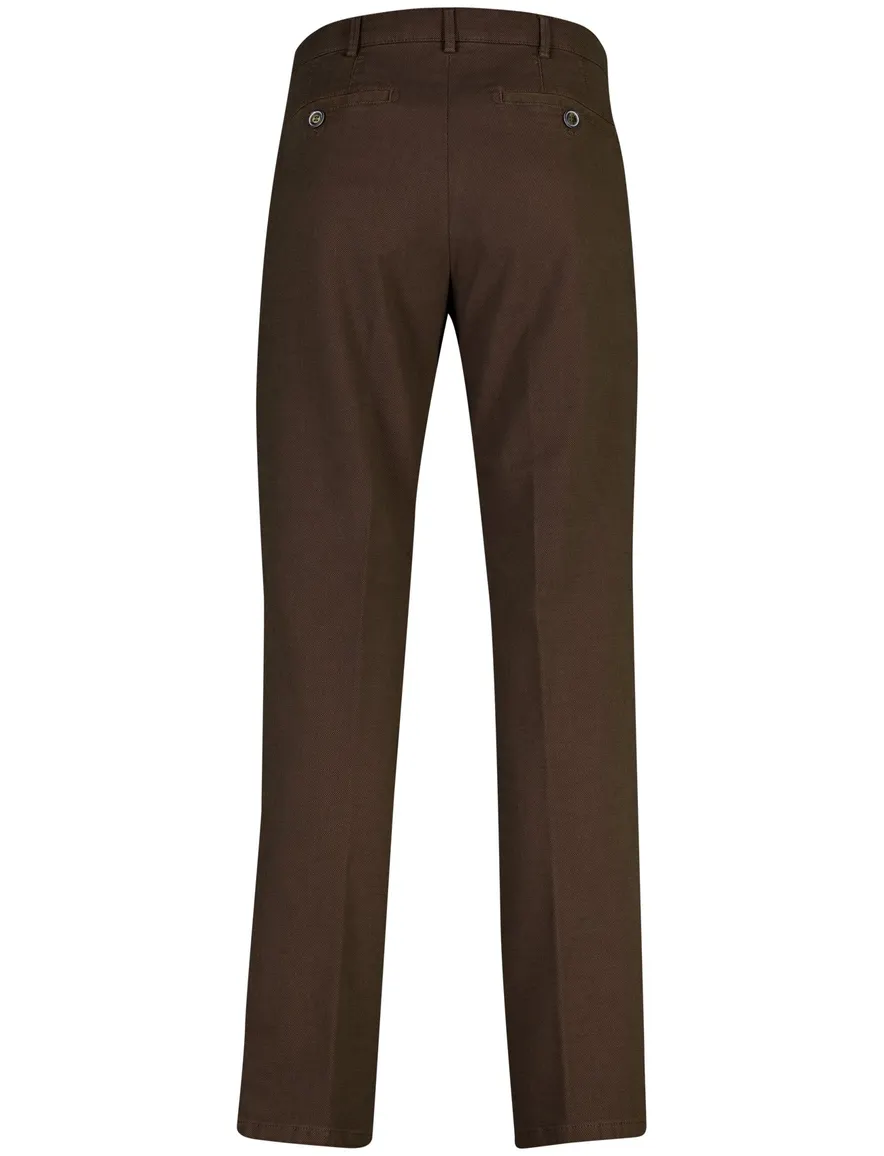 Meyer Roma broek bruin met stretch