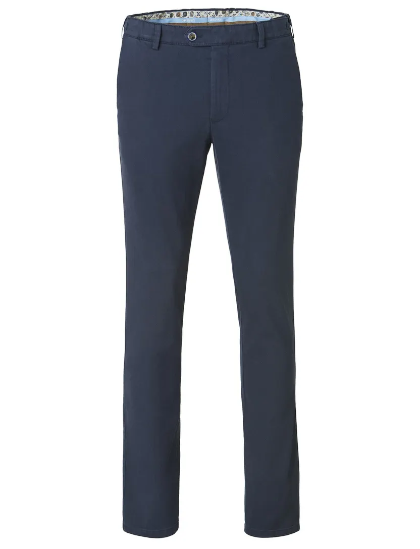 Meyer Oslo donkerblauw flatfront model