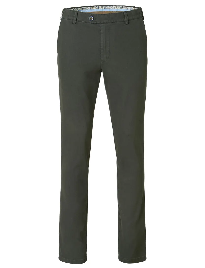 Broek Meyer Oslo groen normale fit