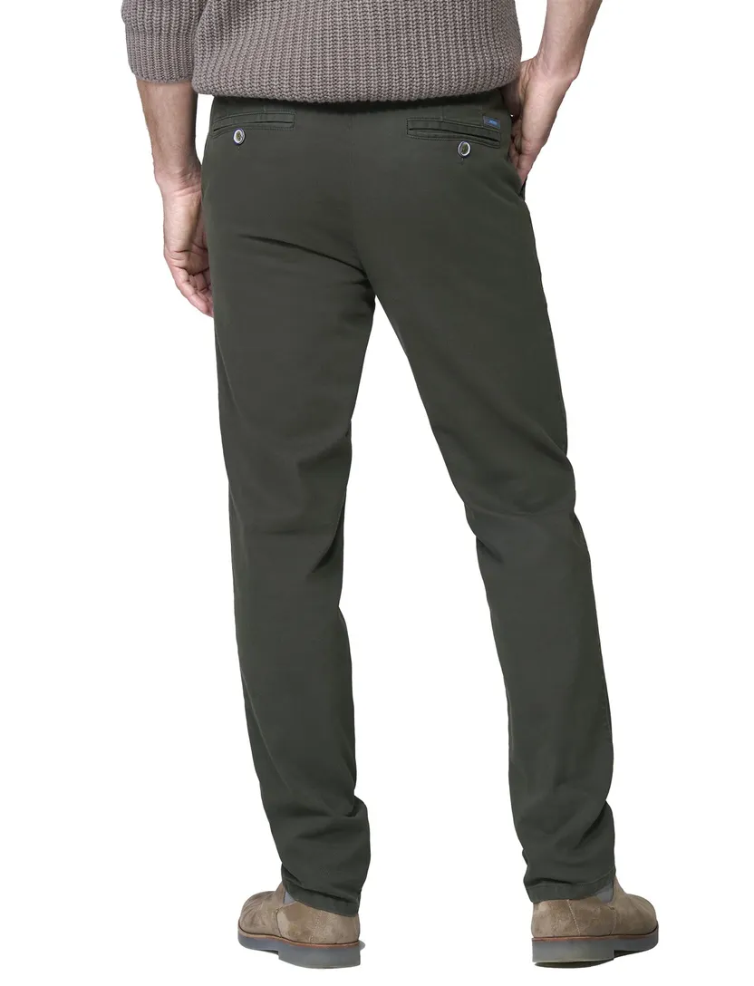 Broek Meyer Oslo groen normale fit