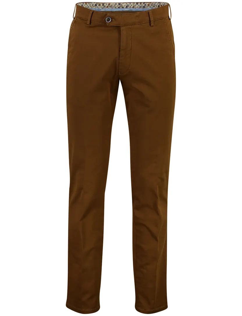 Broek flatfront Meyer Bonn bruin