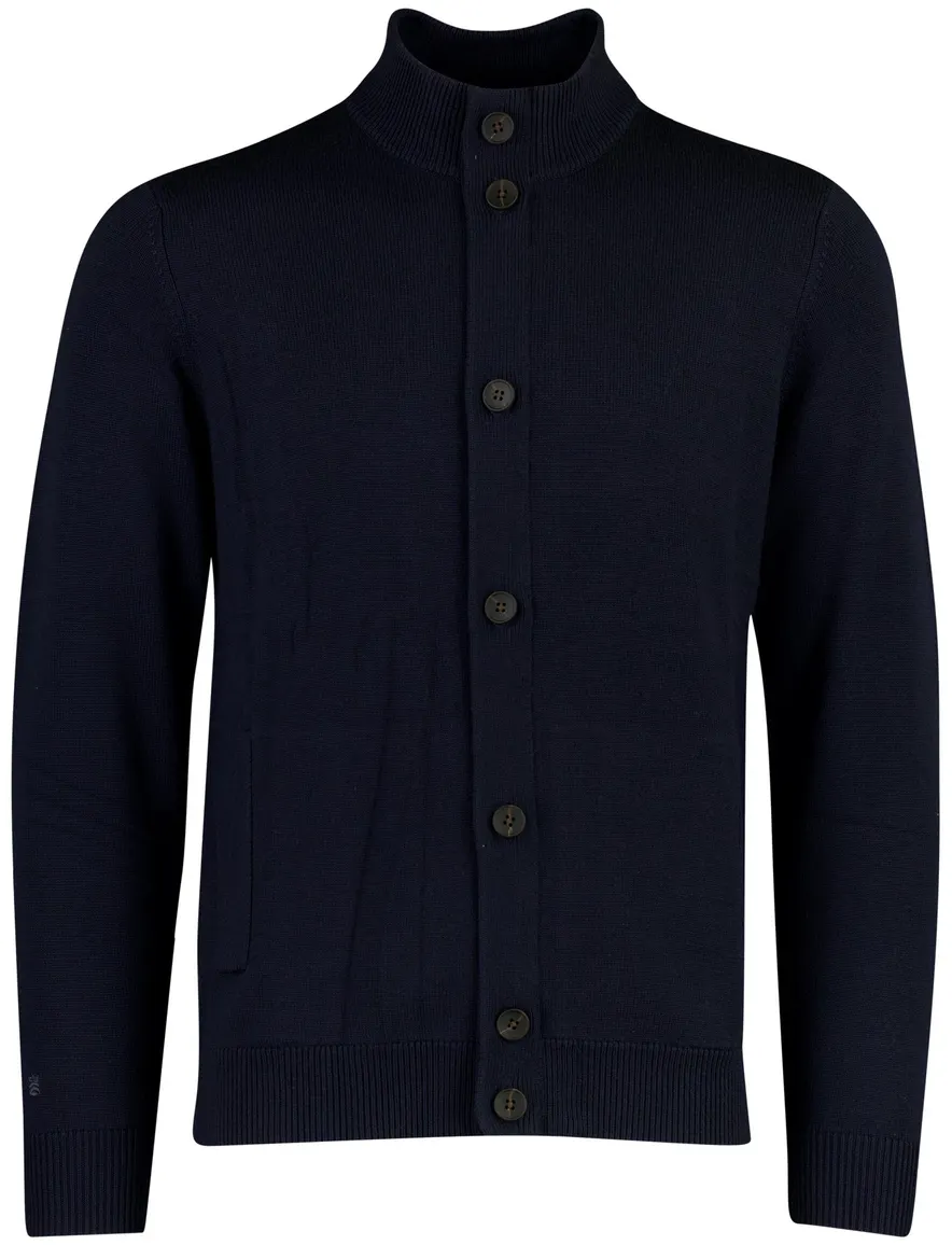 Thomas Maine overshirt donkerblauw