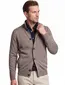 Thomas Maine vest taupe gemeleerd