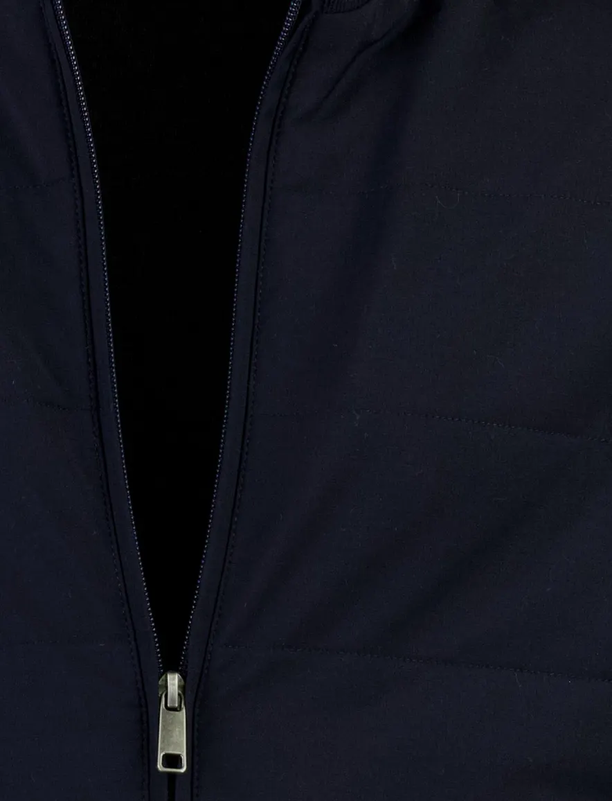 Vest Thomas Maine donkerblauw