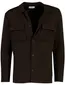 Overshirt Thomas Maine bruin met borstzak
