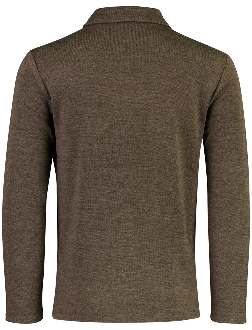Overshirt Thomas Maine bruin